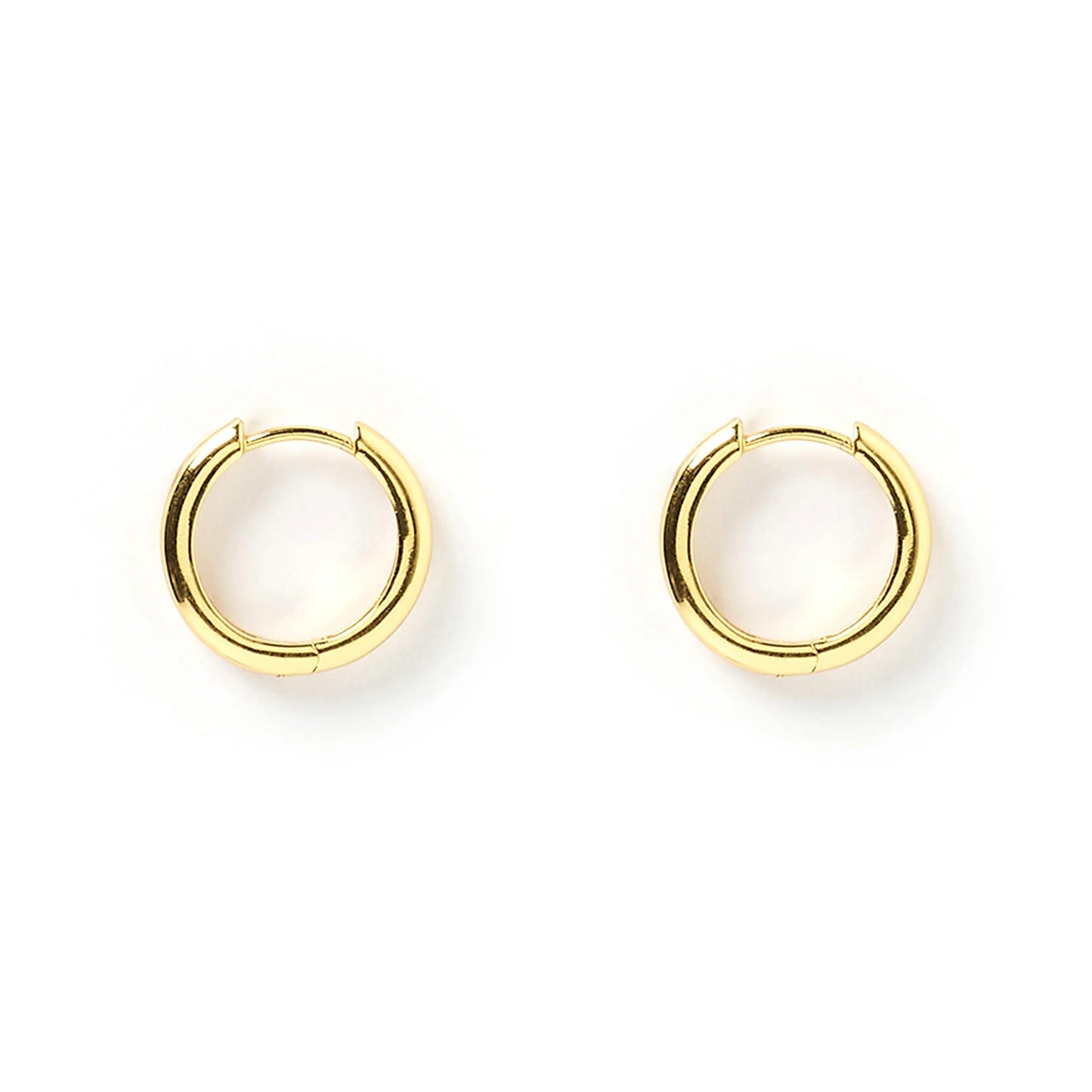 Arms Of Eve - Jett Hoop Earrings - Gold