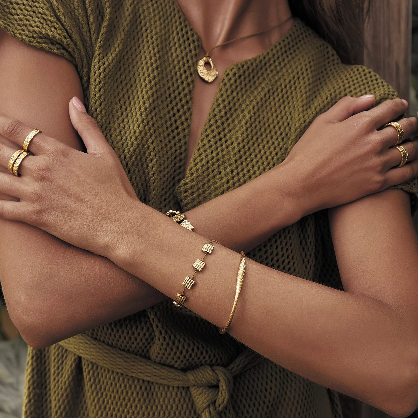 Arms Of Eve - Montana Cuff - Gold