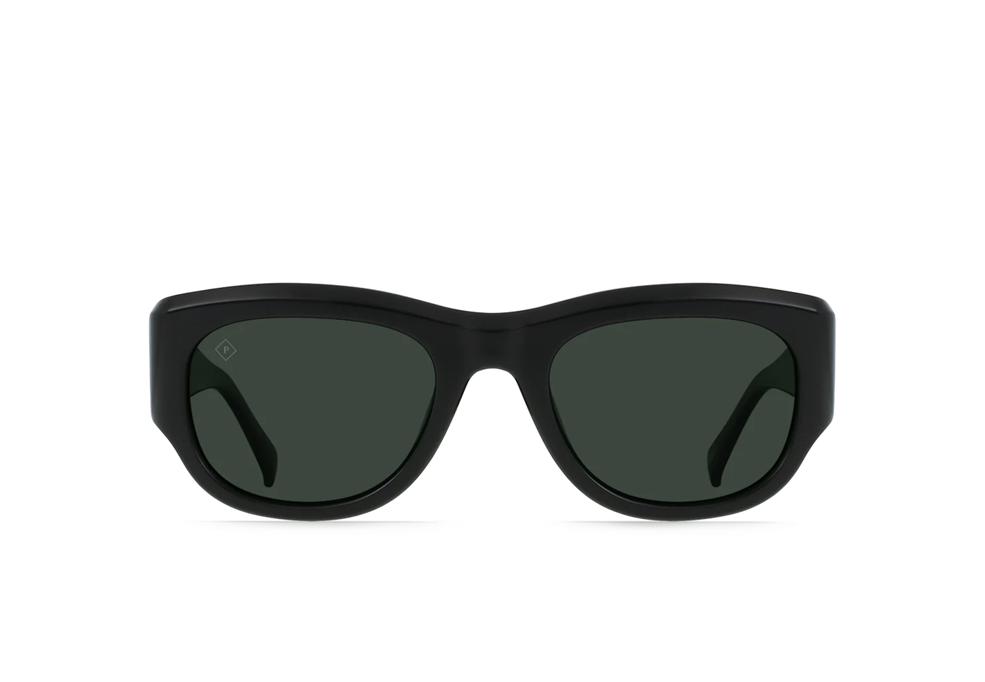 Raen - Lonso - Recycled Black/Green Polarized