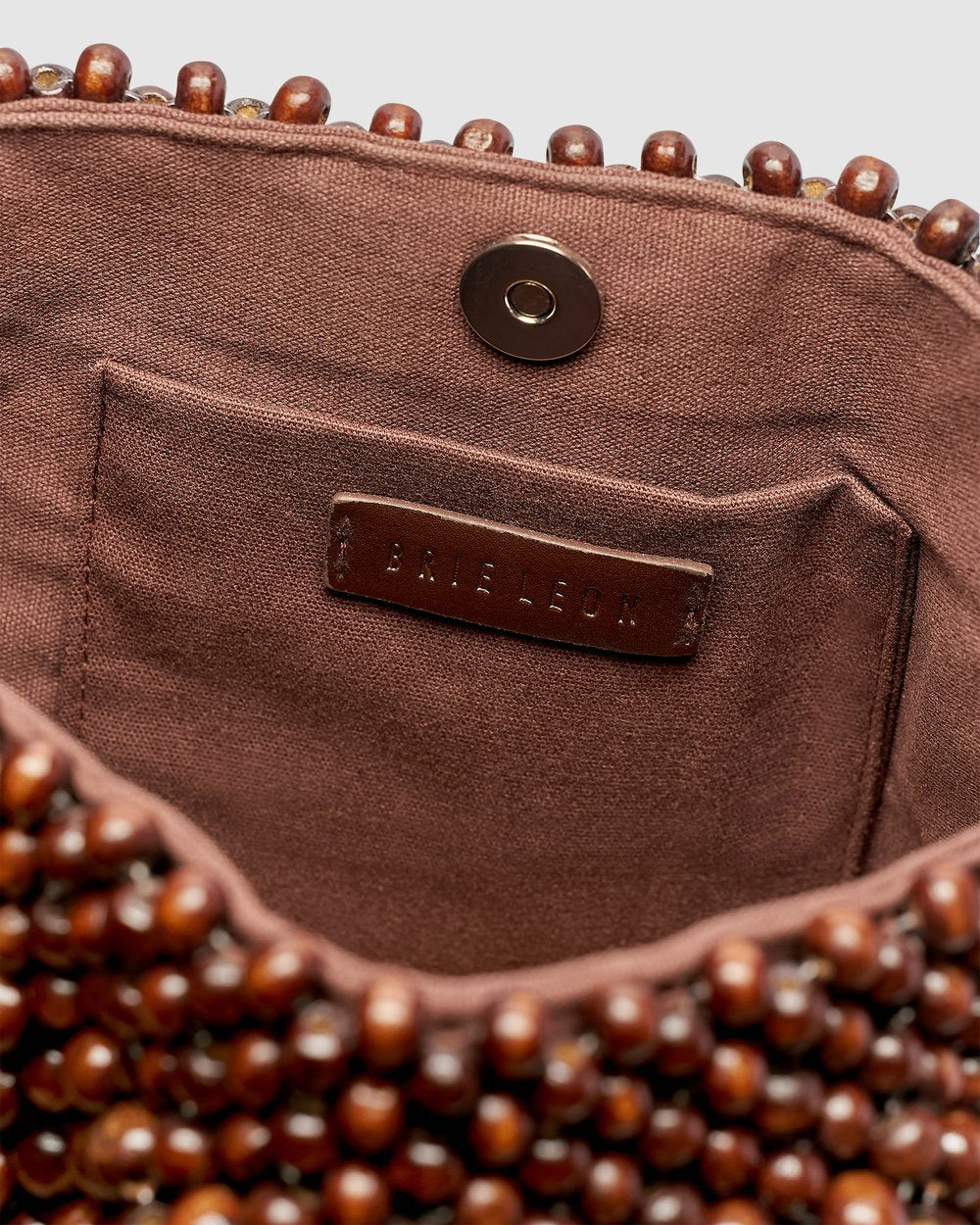 Brie Leon - Large Madera Bag - Dark Chocolate
