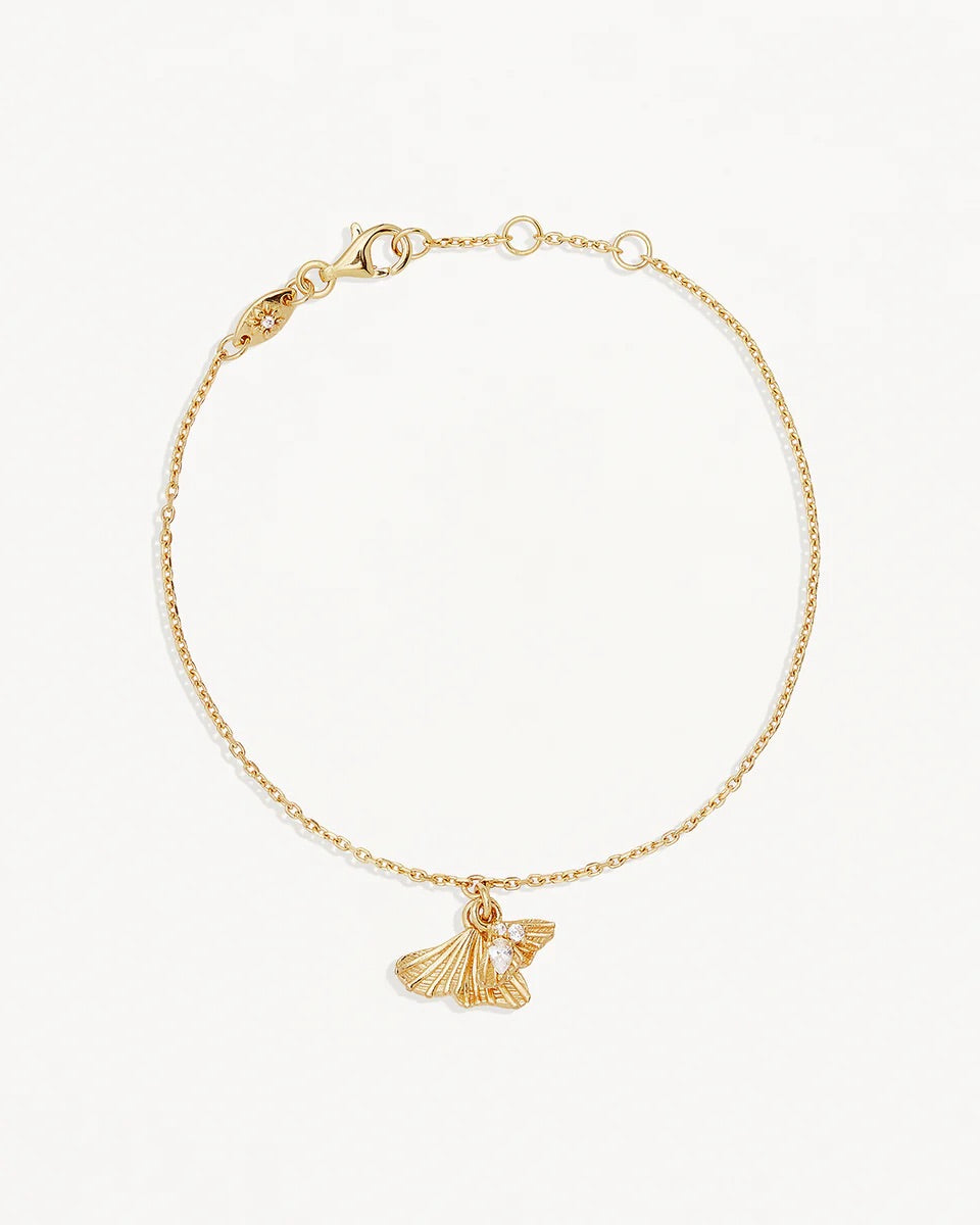 By Charlotte - Ocean Whisper Bracelet - Gold