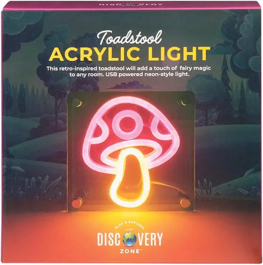 Discovery Zone - Toadstool Acrylic Light