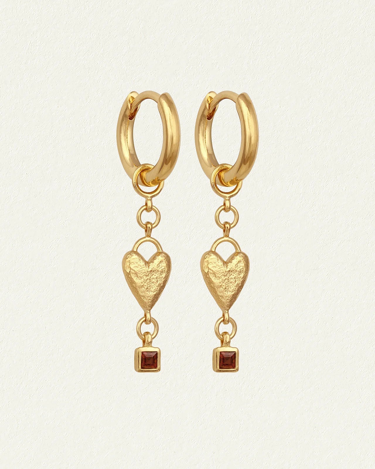 Temple Of The Sun - Eros Earrings - Gold