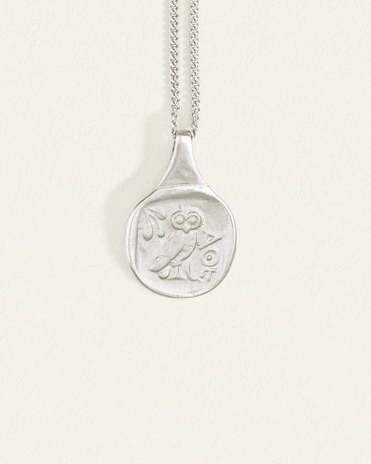 Temple of the Sun - Palas Coin Necklace - Silver