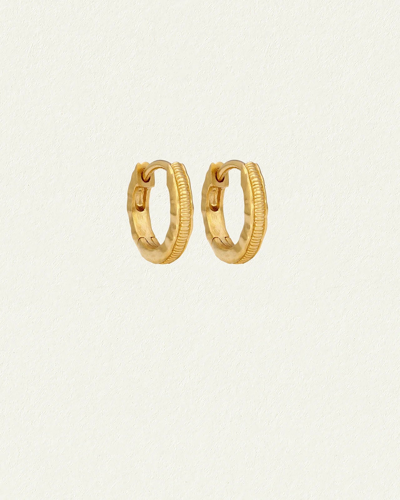 Temple Of The Sun - Arete Huggies - Gold