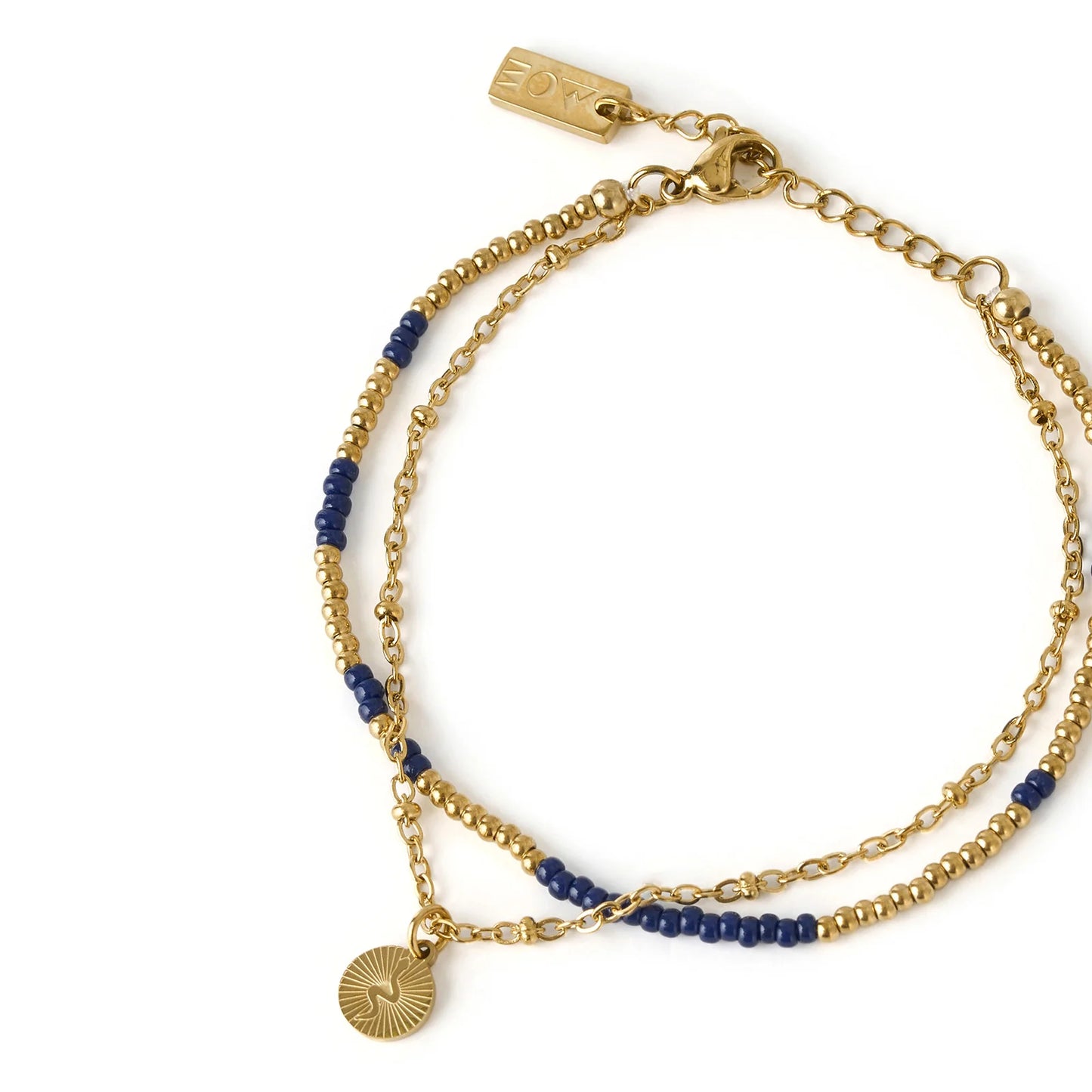 Arms Of Eve - Cobra Gold Bracelet - Midnight
