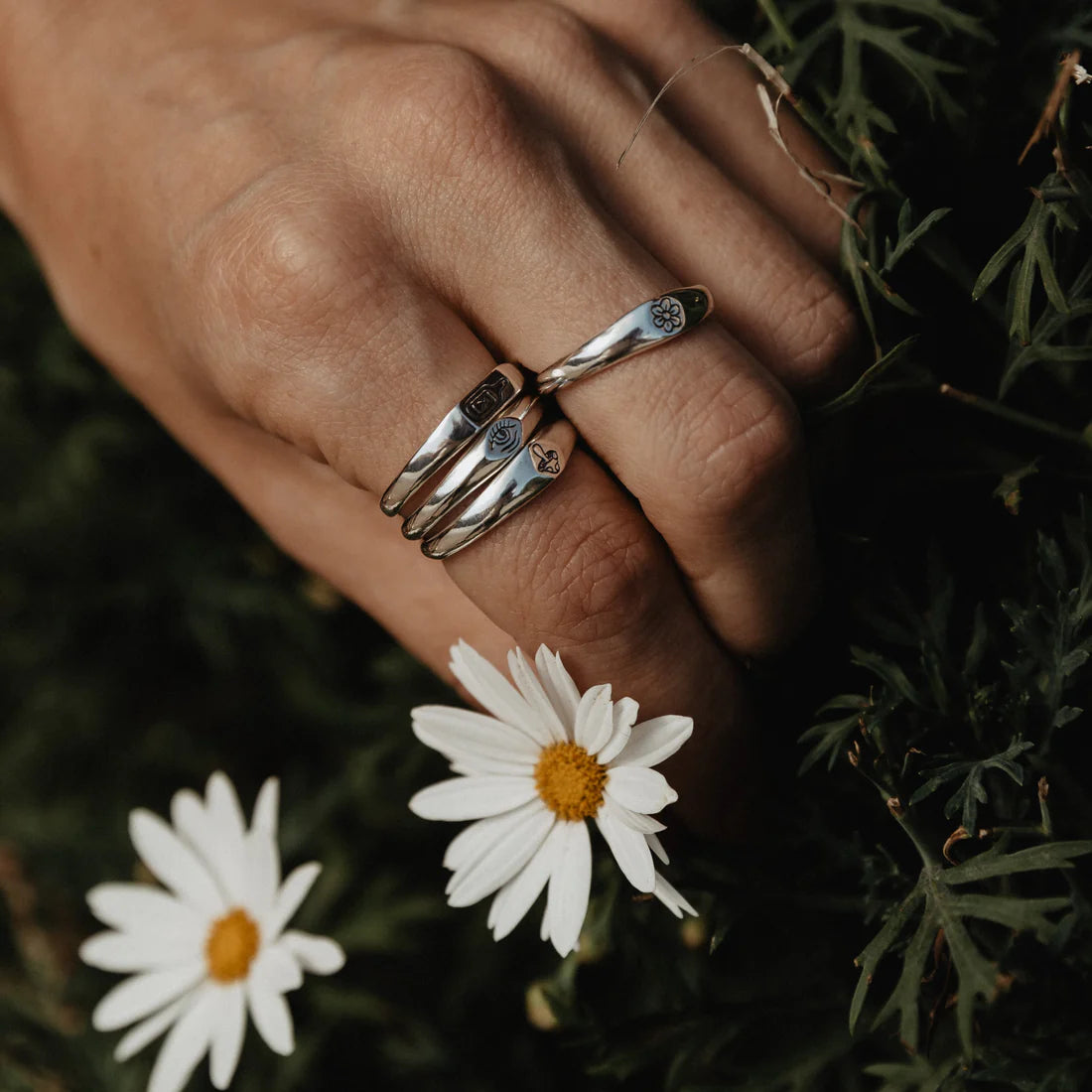 Dead Ivy - Mushy Stacker Ring