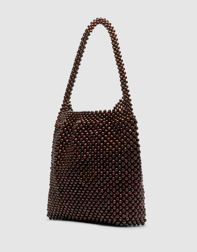 Brie Leon - Large Madera Bag - Dark Chocolate