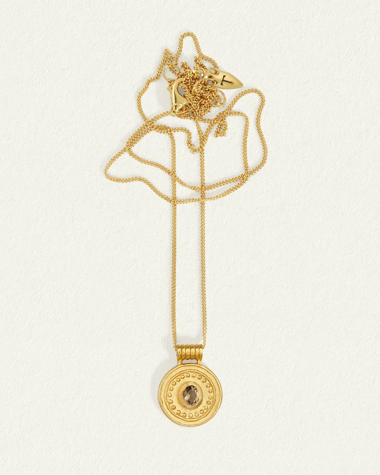 Temple Of The Sun - Denari Coin Necklace Gold