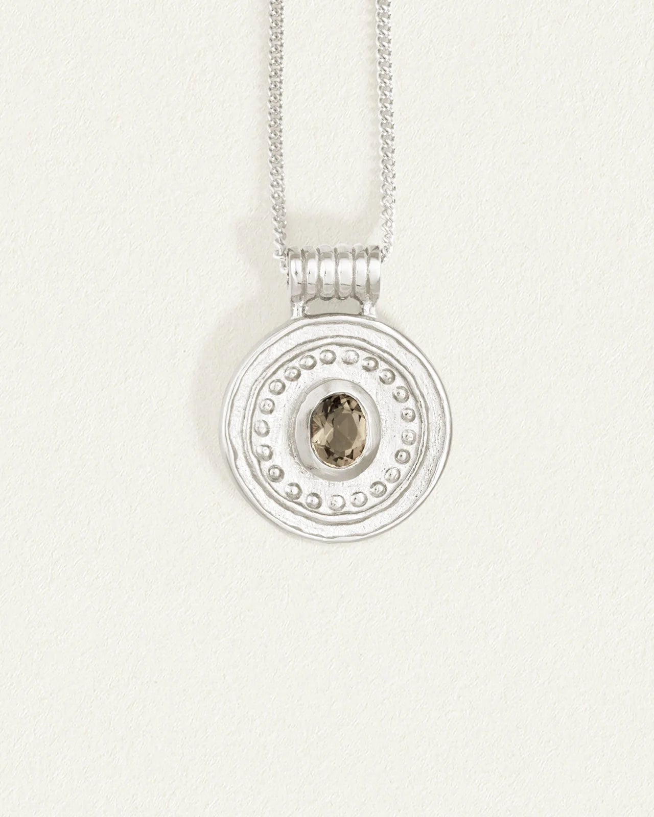 Temple Of The Sun - Denarii Coin Necklace Silver