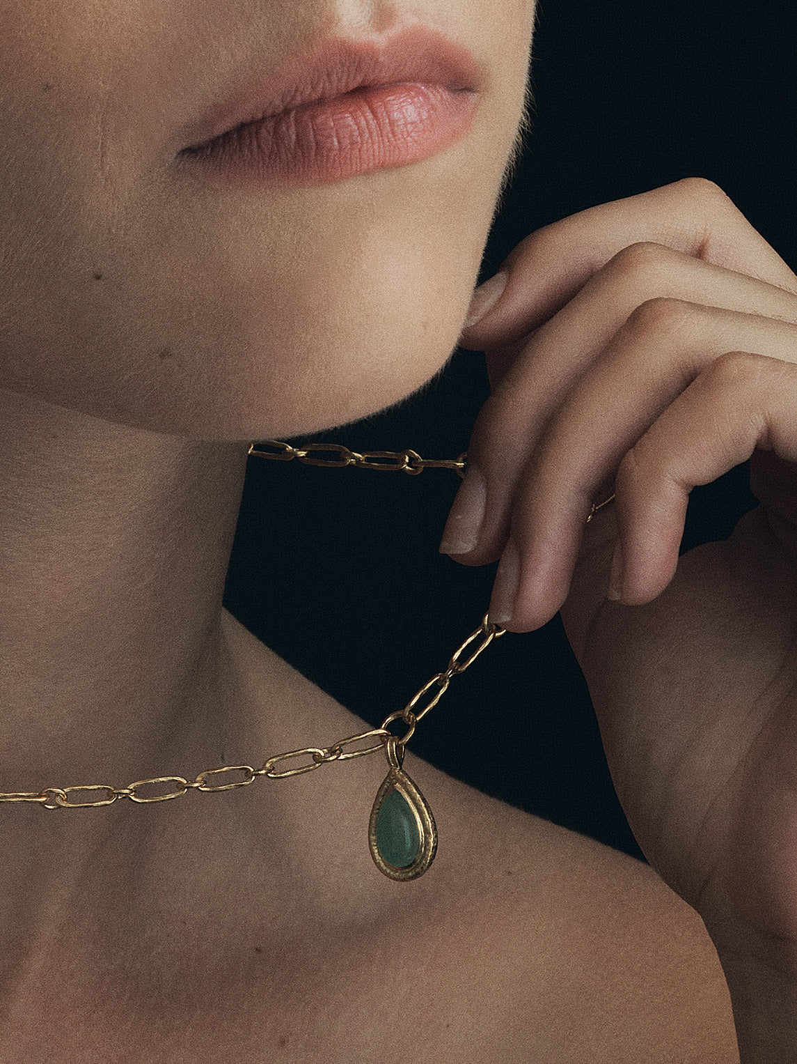 Temple Of The Sun - Elodie Necklace Gold