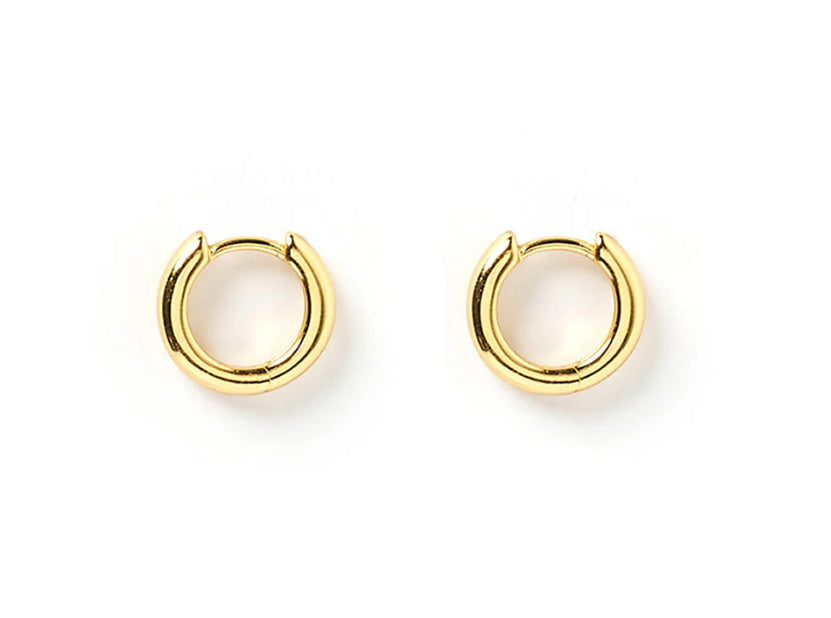 Arms Of Eve - Shia Huggie Earrings- Gold