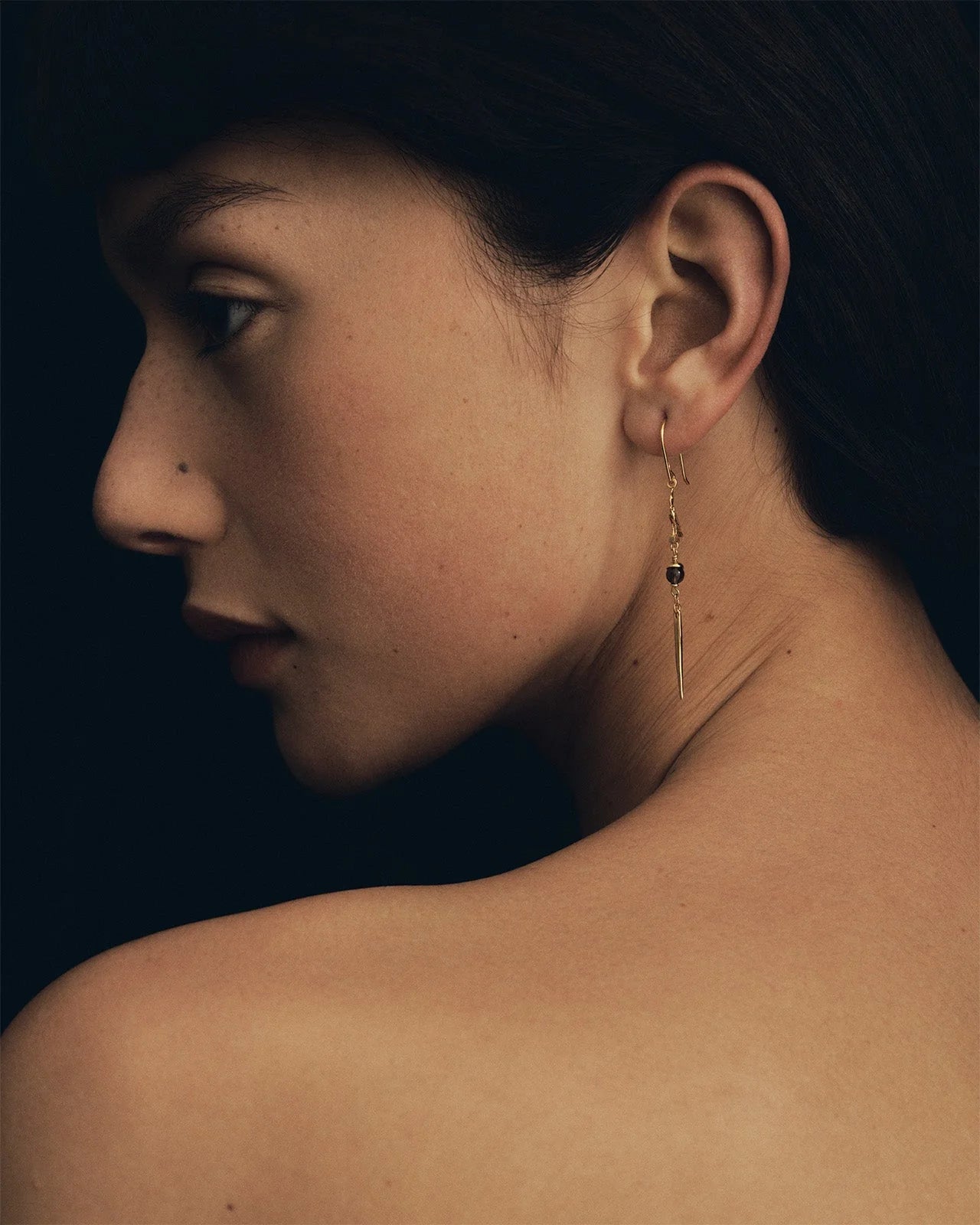 Temple Of The Sun - Ray Earrings - Gold