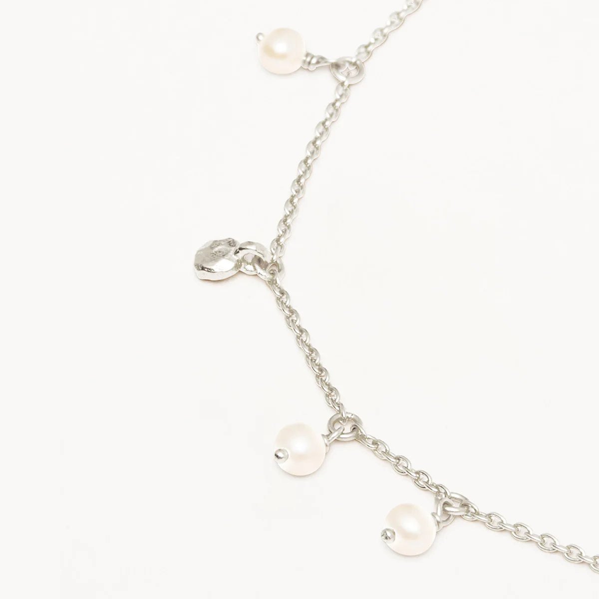 By Charlotte - Endless Grace Pearl Choker - Silver
