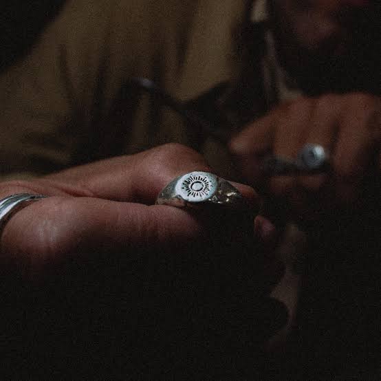 Salty Dagger - Faith Ring Silver