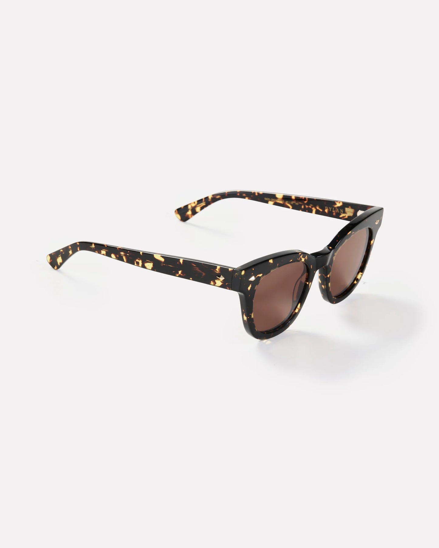 Epokhe - Dylan - Crystal Dark Tortoise Polished/Bronze