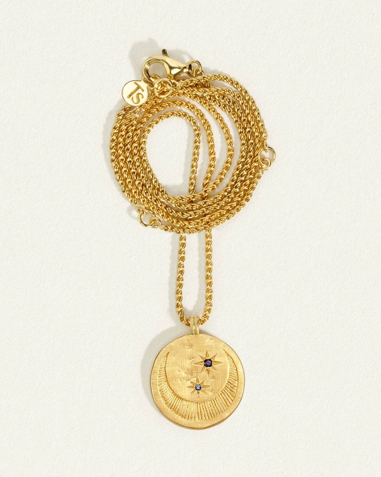 Temple Of The Sun - Celeste Necklace - Gold