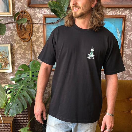 Three Stories - Crane Minus Tee - Black