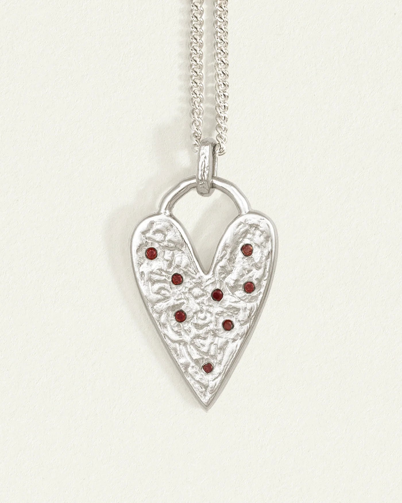 Temple Of The Sun - Lover Necklace - Silver