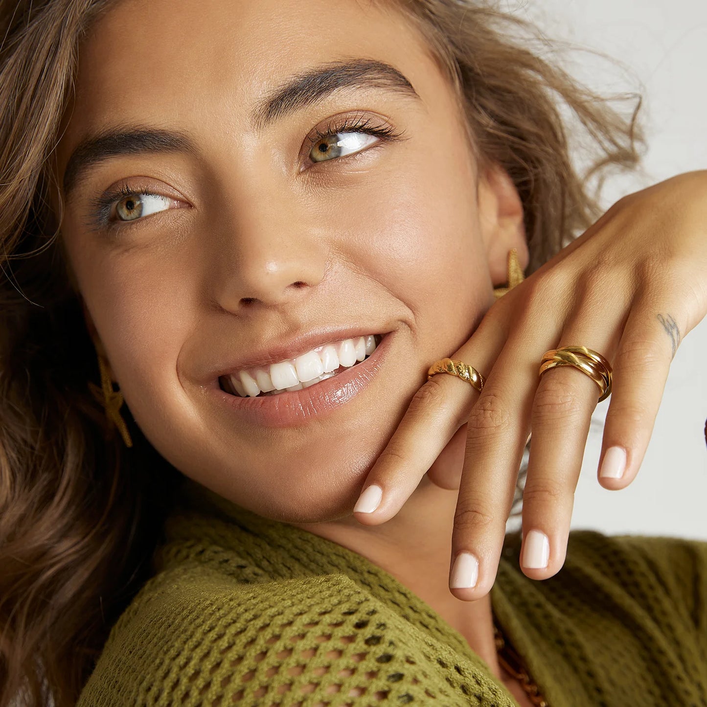Arms of Eve - Nahla Gold Ring