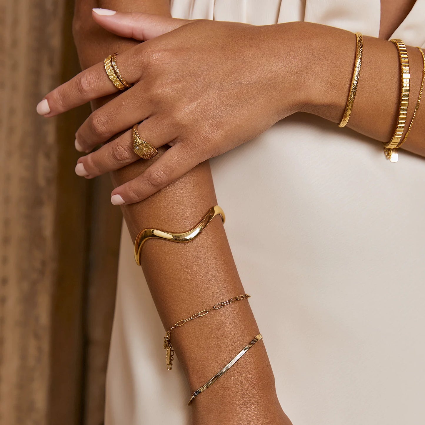 Arms Of Eve - Sinai Cuff - Gold