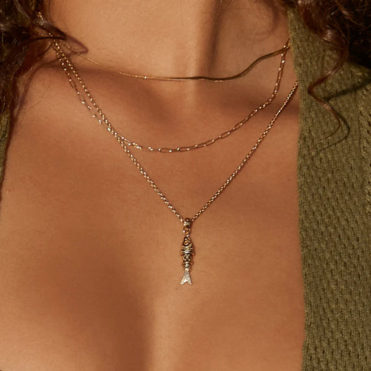 Arms Of Eve - Fishbone Necklace