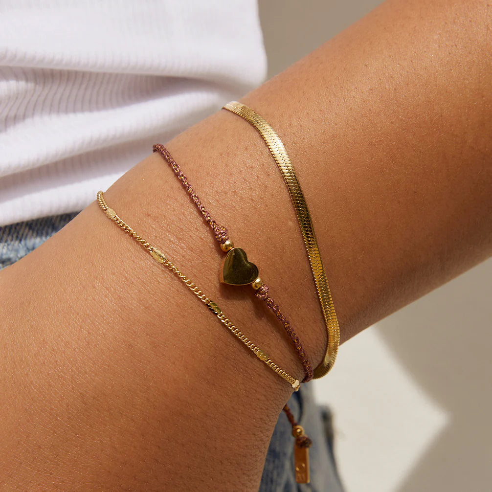 Arms Of Eve - Love Me Bracelet - Plum