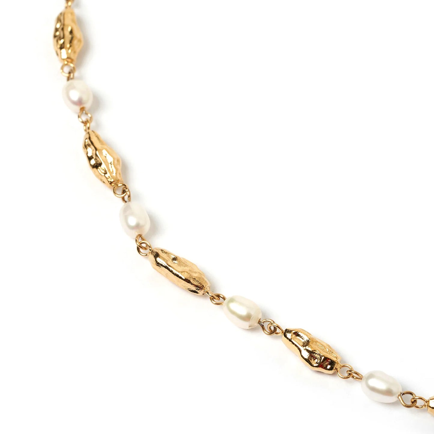 Arms Of Eve - Mimi Pearl Necklace - Gold