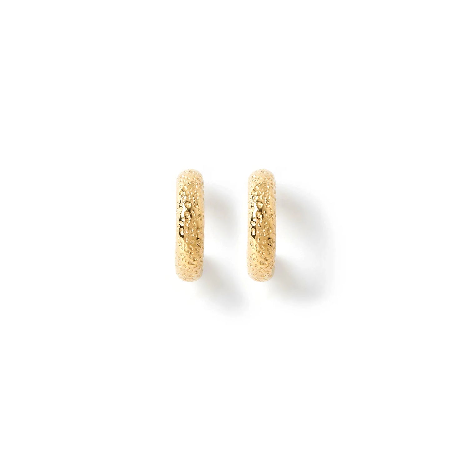 Arms Of Eve - Osher Hoop Earrings - Gold