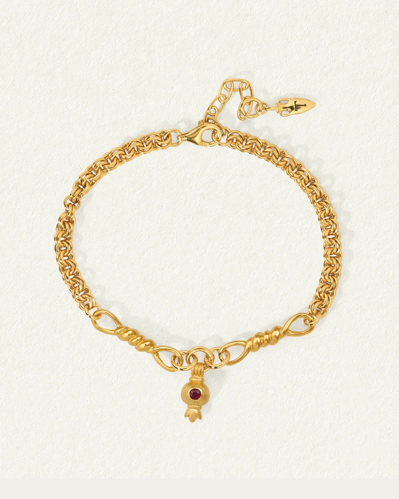 Temple Of The Sun - Pomegranate Bracelet Gold