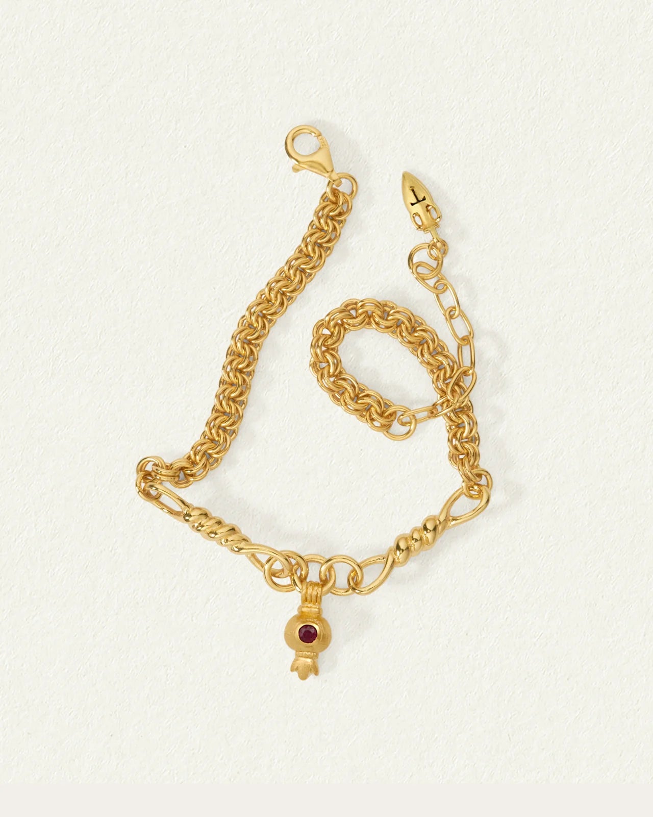 Temple Of The Sun - Pomegranate Bracelet Gold