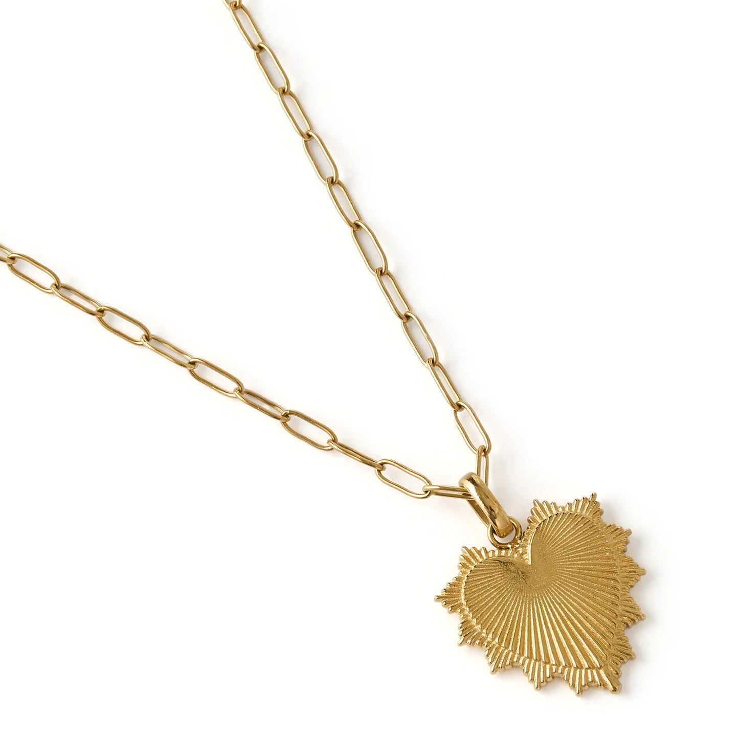 Arms Of Eve - Queen Of Hearts Gold Necklace