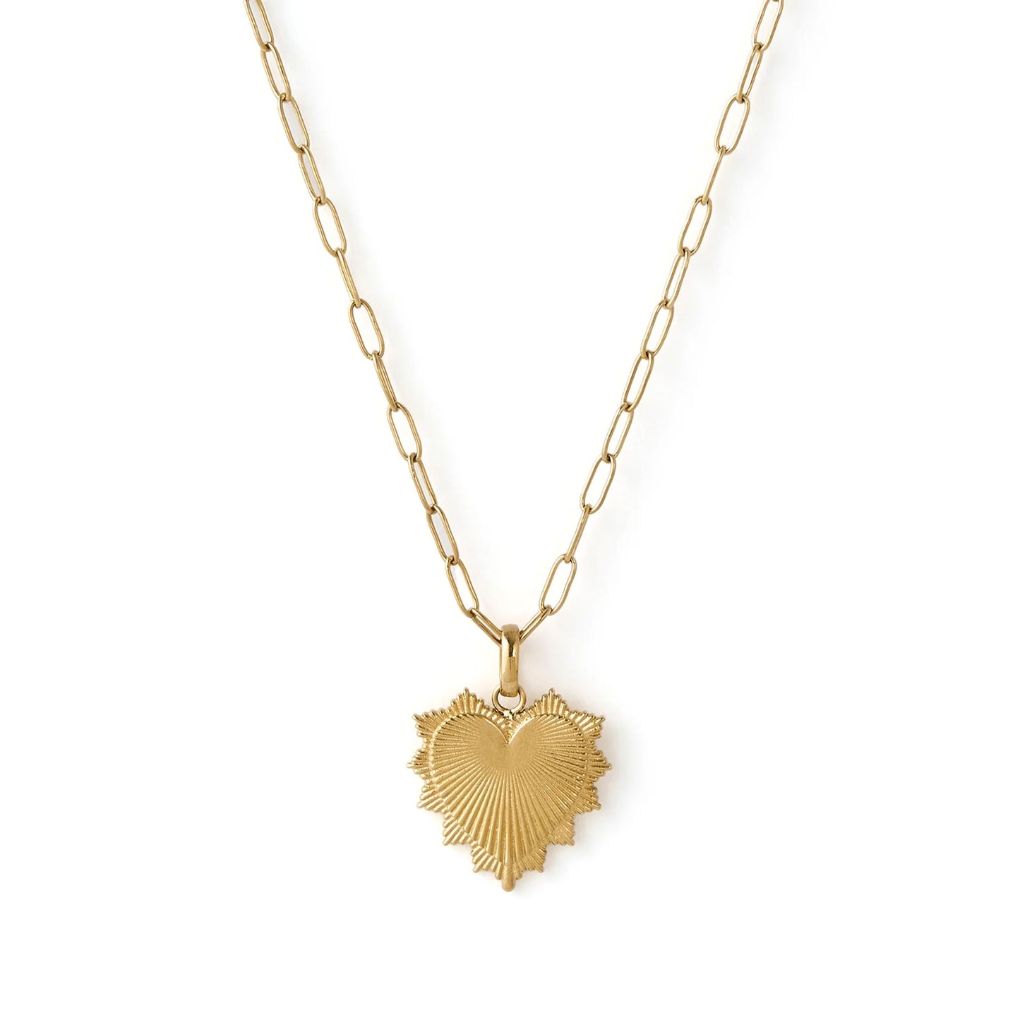 Arms Of Eve - Queen Of Hearts Gold Necklace