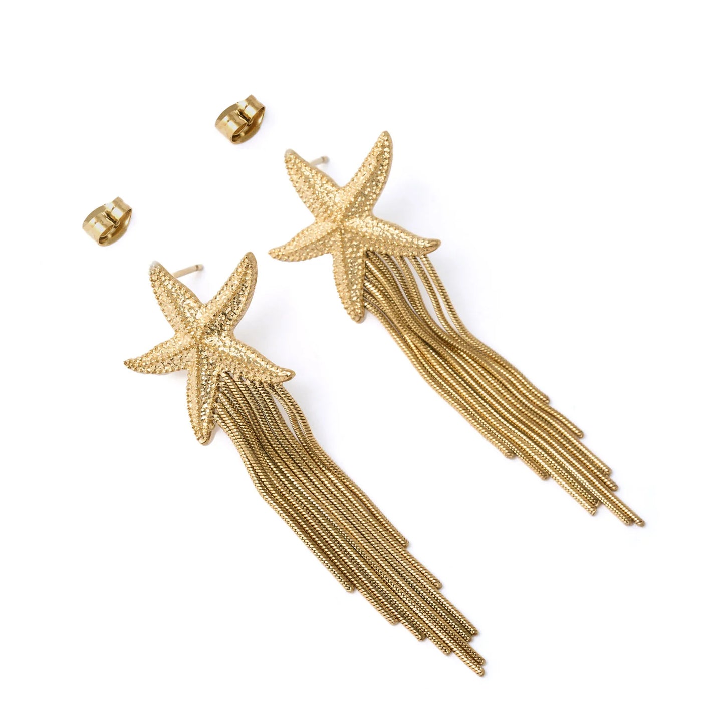 Arms Of Eve - Shooting Star Gold Earrings