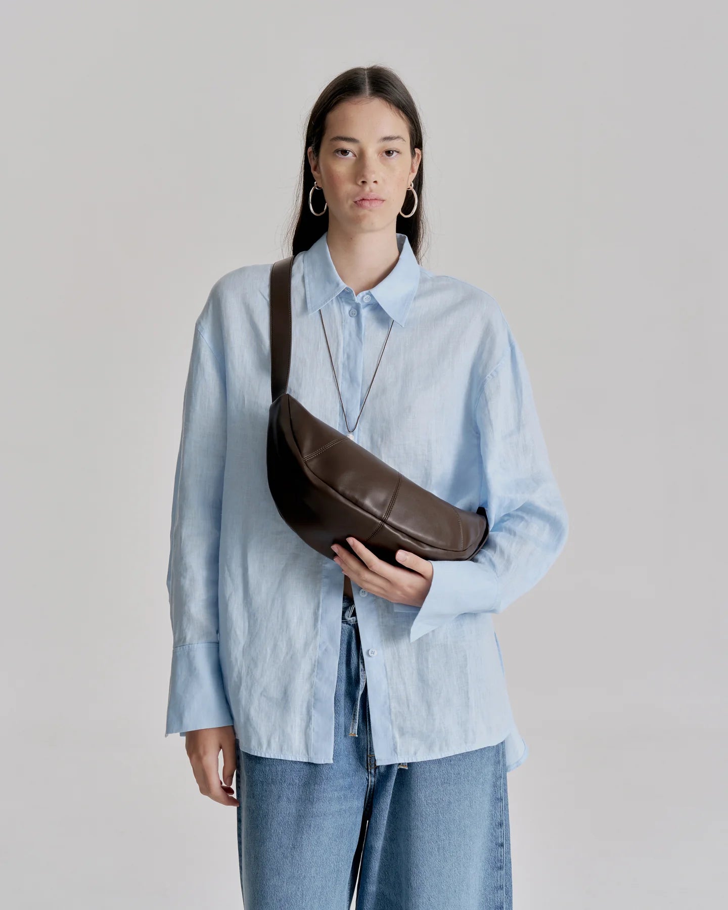 Brie Leon - Mischa Crescent Bag