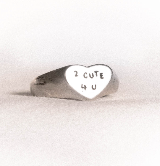 Salty Dagger - Little Heart Ring