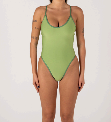 Inner Relm - Poolside One Piece - Green