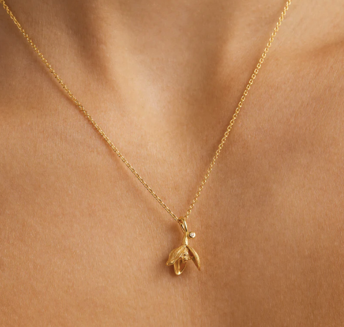 By Charlotte - Snowdrop January - Gold