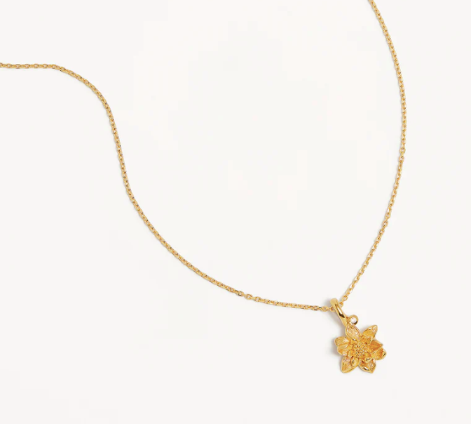 By Charlotte - Water Lily July - Gold