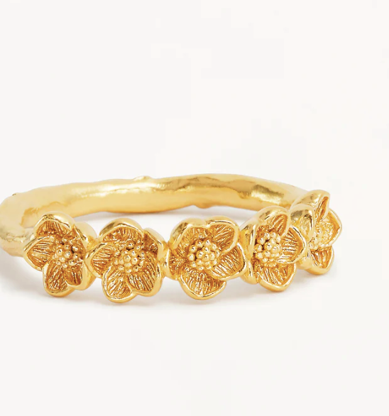 By Charlotte - Bloom With Grace Ring - Gold