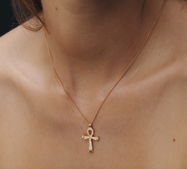 Temple Of The Sun - Cairo Necklace - Gold