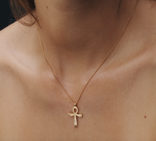 Temple Of The Sun - Cairo Necklace - Gold