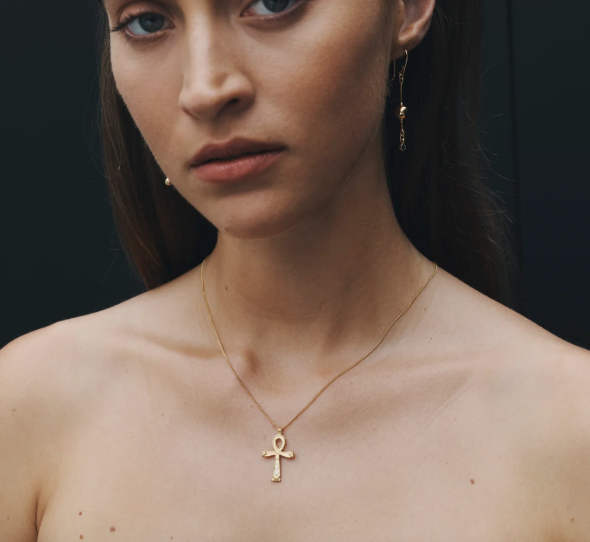 Temple Of The Sun - Cairo Necklace - Gold