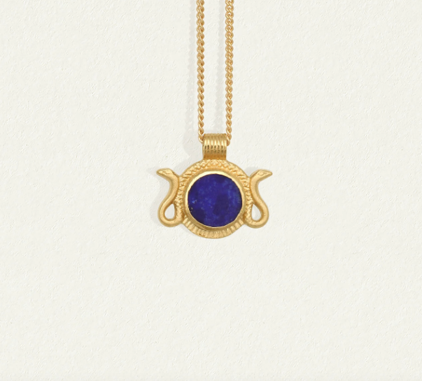 Temple Of The Sun - Naja Necklace - Gold