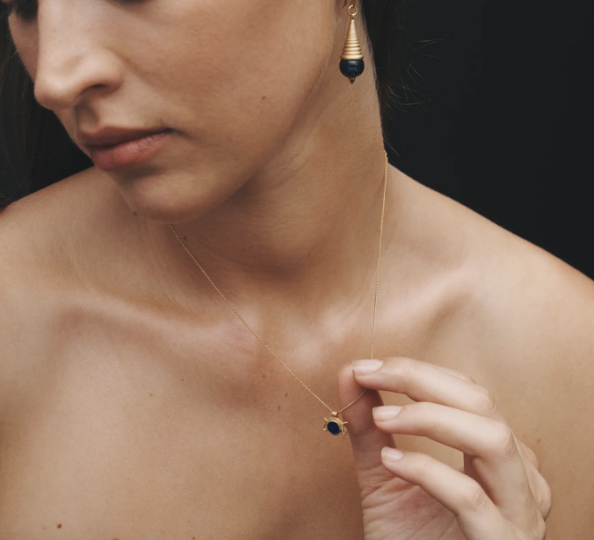 Temple Of The Sun - Naja Necklace - Gold