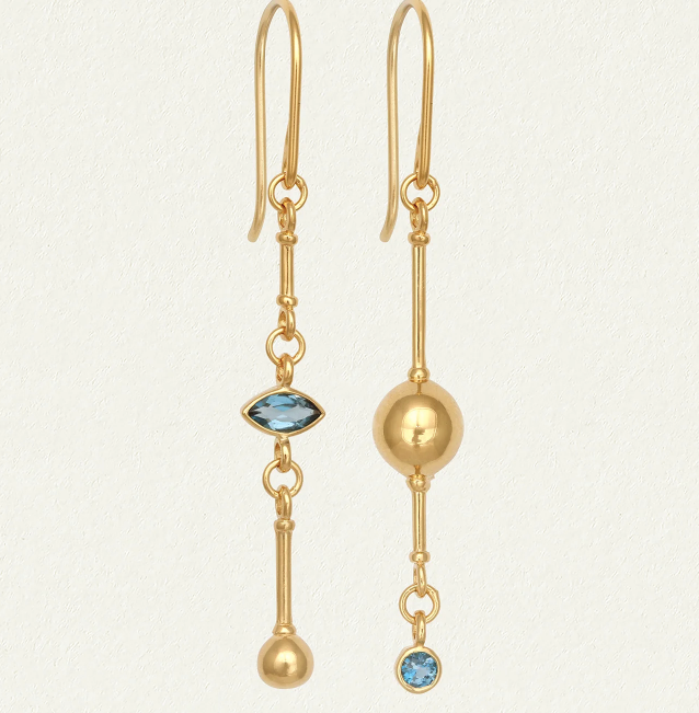 Temple Of The Sun - Ula Earrings - Gold