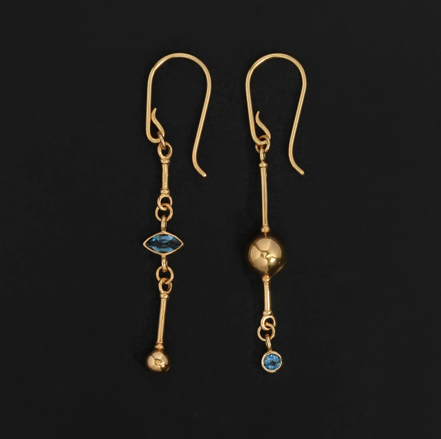 Temple Of The Sun - Ula Earrings - Gold