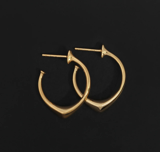 Temple Of The Sun - Saba Hoops - Gold