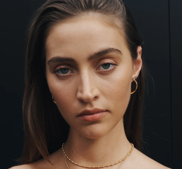 Temple Of The Sun - Saba Hoops - Gold