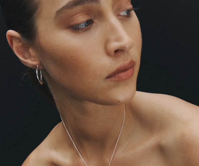 Temple Of The Sun - Saba Hoops - Silver
